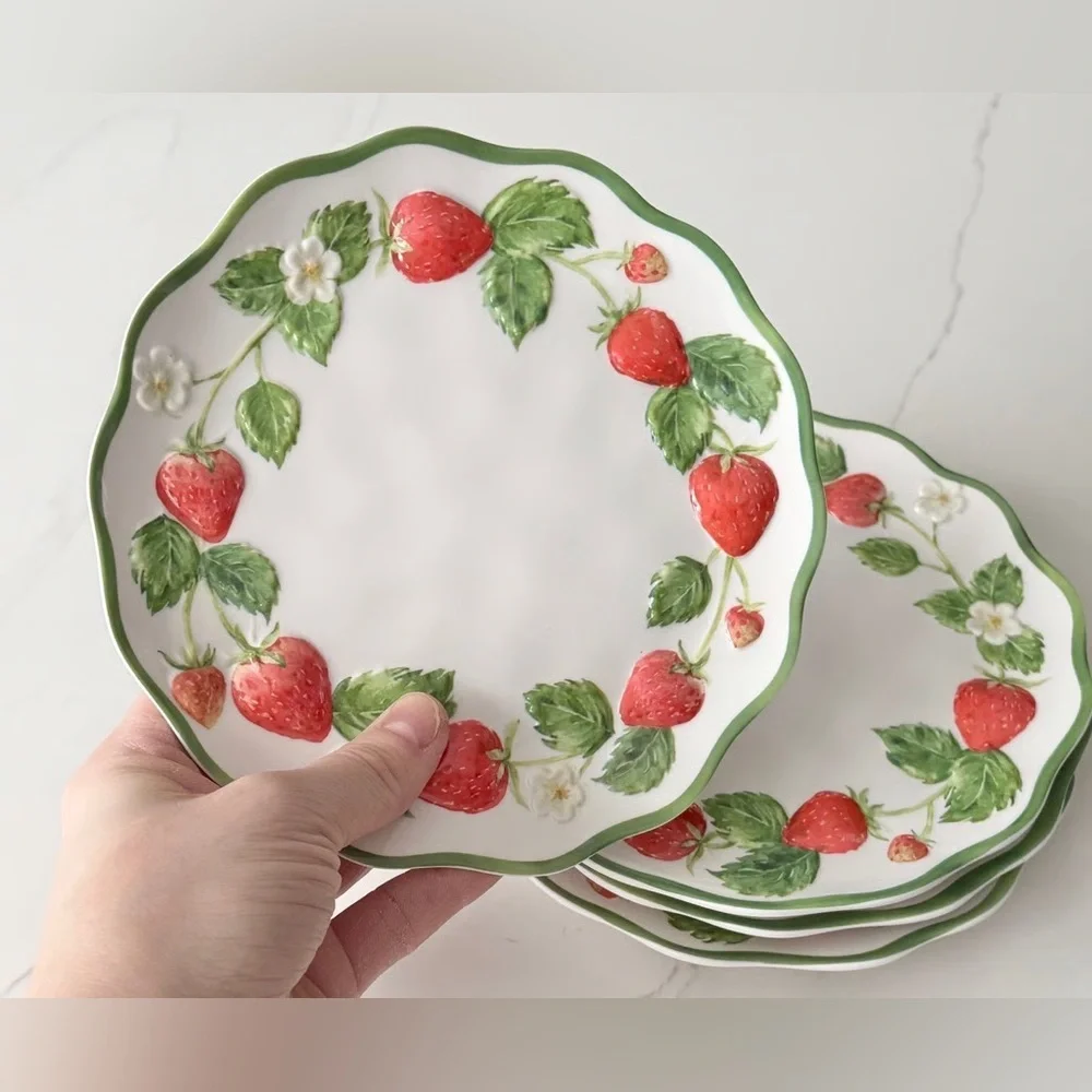 PRIMROSE strawberry melamine